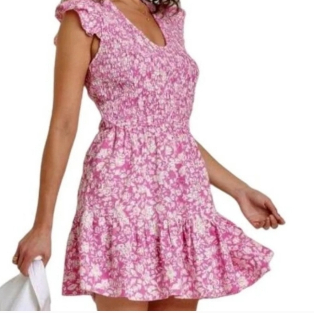 Universal Thread Pink Floral Mini Dress